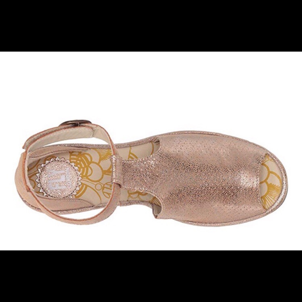 Fly London Luna Cool Wedge YALL962FLY leather - Picture 3 of 8